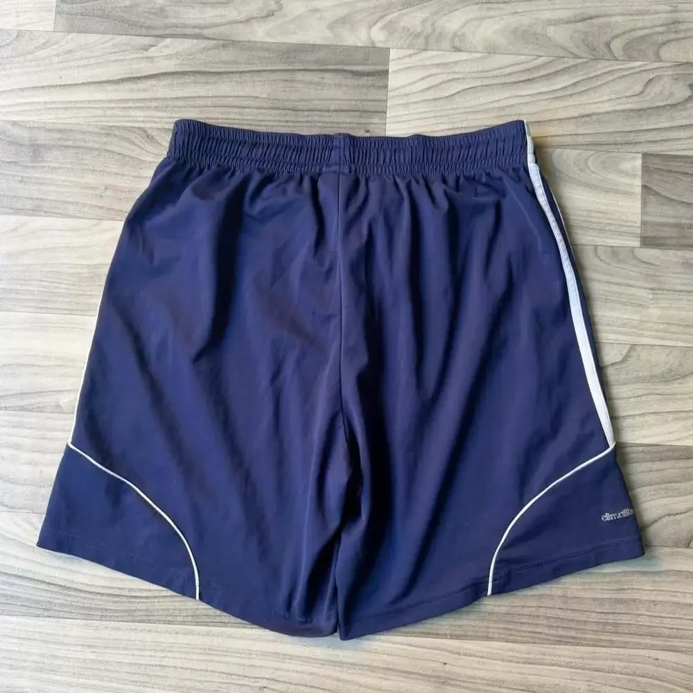 Vintage Y2K Adidas Climalite Navy Athletic Running Shorts